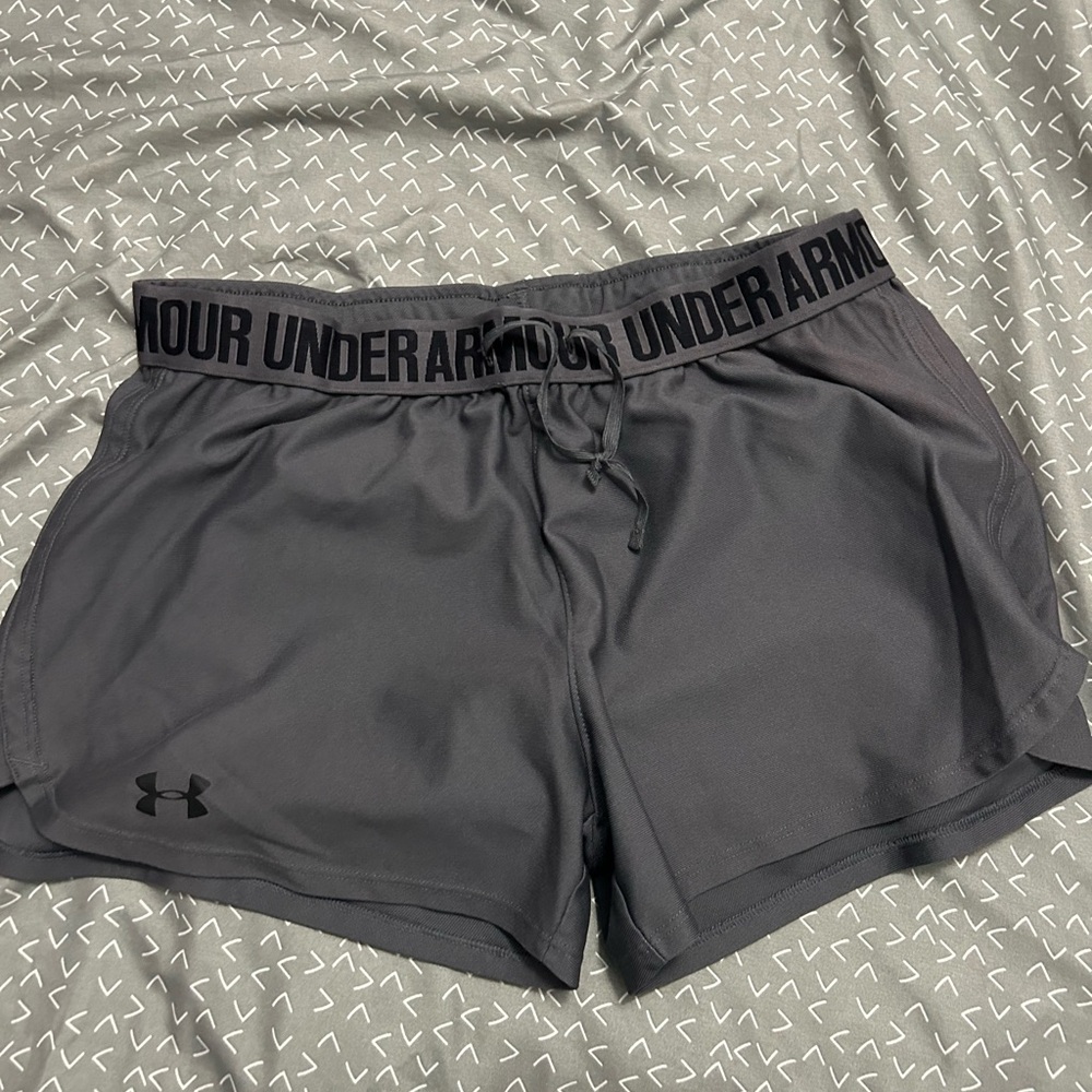 Grey Under Armour shorts size medium